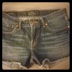 Lucky brand jean shorts